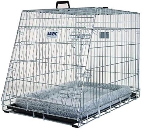 Cage De Transport Pour Chien Avec Coussin Confortable Avant