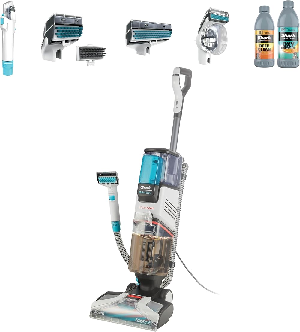 Shark CarpetXpert Deep Clean Carpet Cleaner EX200UK 960W 2.1L Detergent