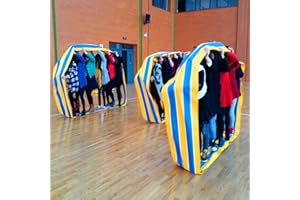 KINDEN Teamwork Games Group Learning Activity Fun Playing Run Mat for Kids and Adults Field Day Game