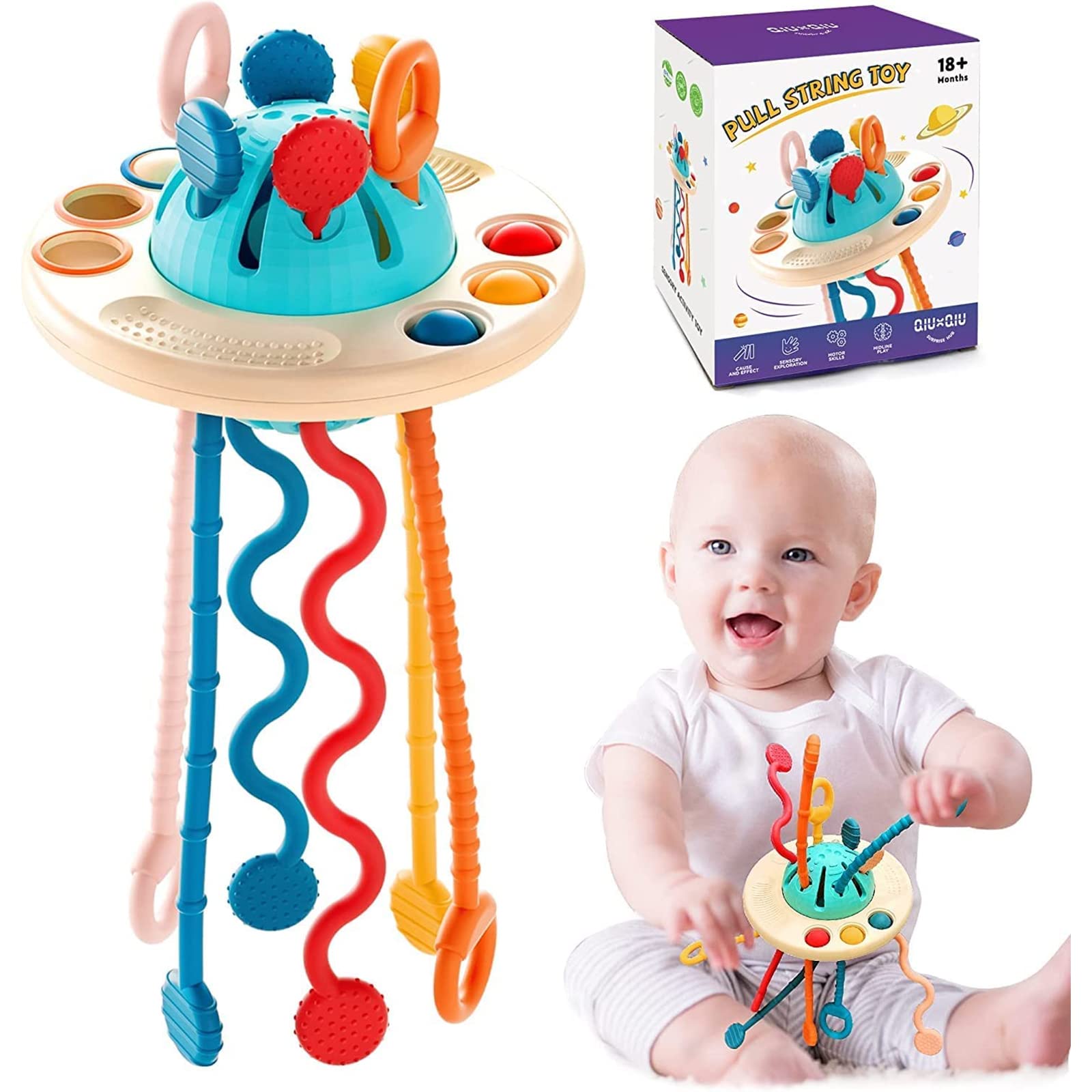 Montessori Activities Toddler Toys Toys For 10 Month Old QIUXQIU