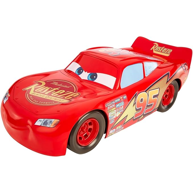 large lightning mcqueen car