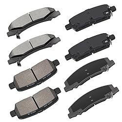 cciyu D1159 D999 Front Rear Ceramic Brake Pads Kits