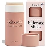 Kitsch Hair Wax Stick for Women & Men - Anti-Frizz and Fly Away Hair Tamer, No Residue Hair Finishing Stick | All Day Hold Styling Product - 2.7 oz