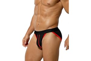 Arjen Kroos Mens Sexy Underwear Breathable Mesh Briefs Low Rise Waist Sports Underpants