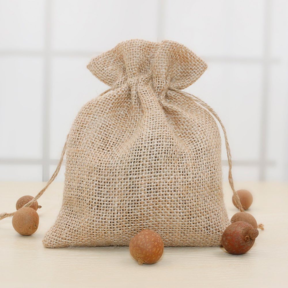 Pack of 20 Jute Bag – Jute Bag – Jute Bag, Pouch, Gift bag, 10 x 15 cm