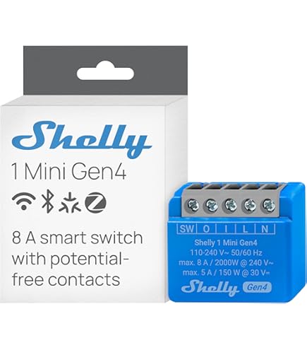 Aeotec Pico Switch - Zigbee | 15A Smart Relay Switch with Power