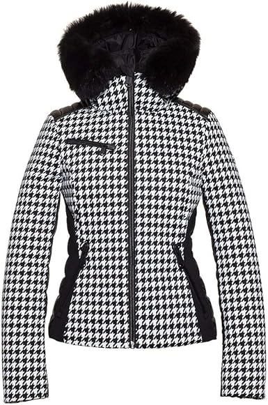 ski jacket with real fur hood