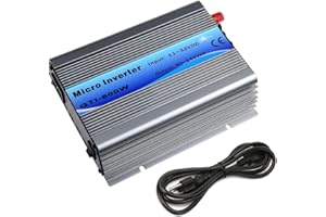 EpRec 600W Grid Tie Solar Inverter Stackable Pure Sine Wave DC15-28V to AC90V-140V for 12 Solar System