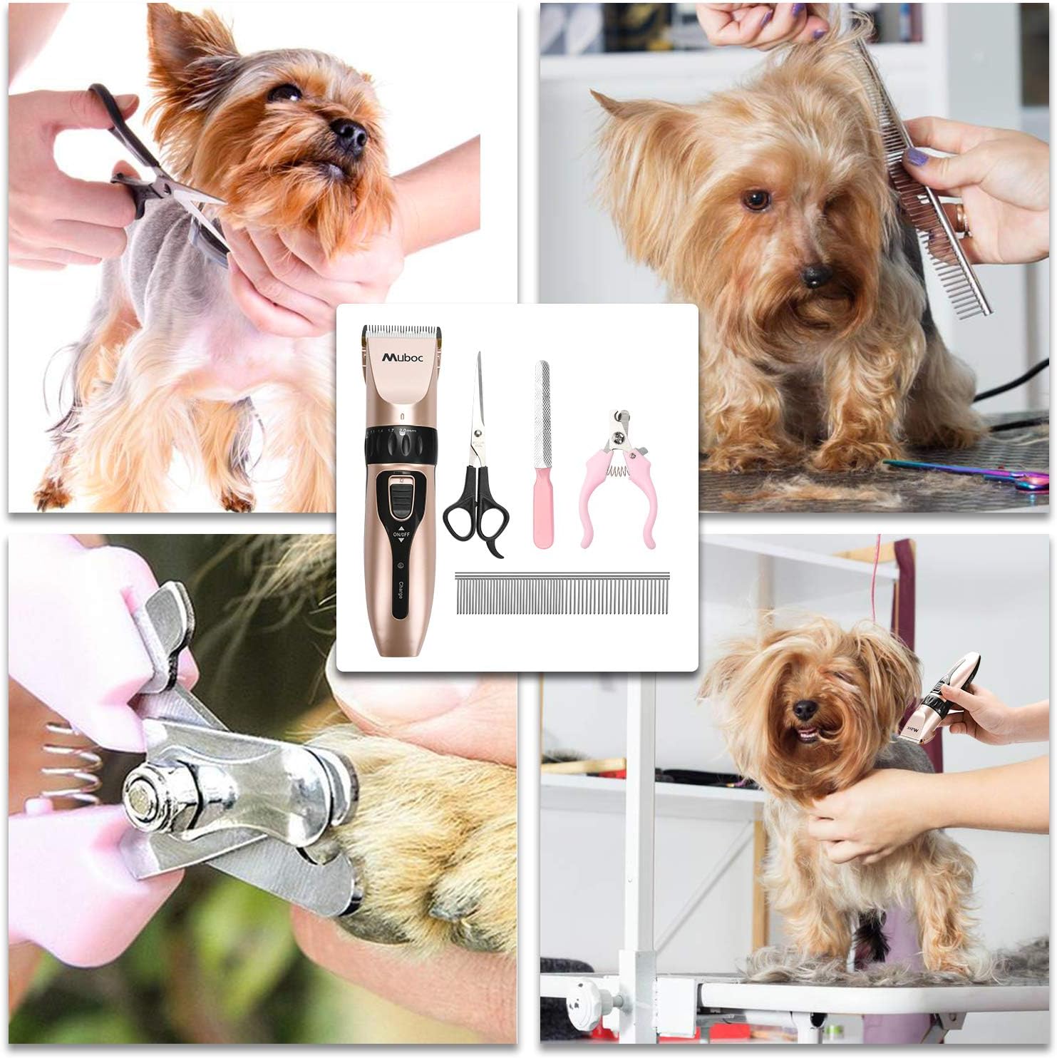 Muboc Schermaschine Hund Tierhaarschneidemaschine Hunde