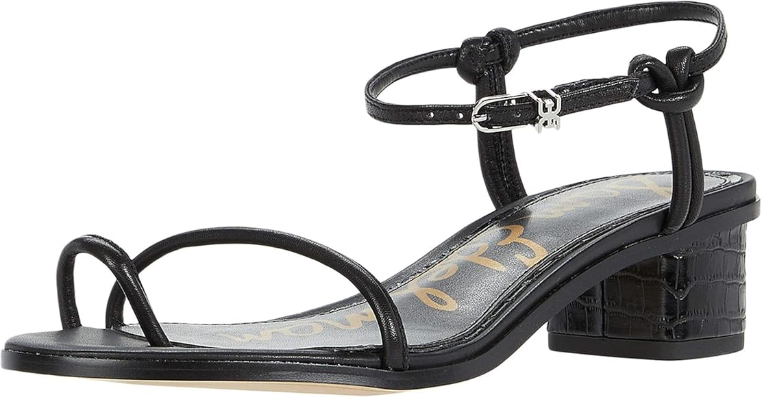 sam edelman white block heels