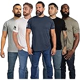 Grunt Style Basic Crew Men's Everyday Essential T-Shirt Pack