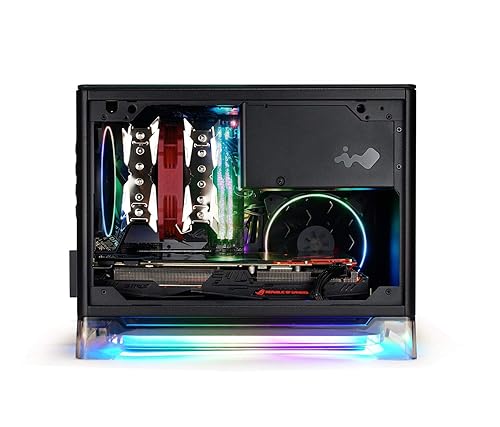 InWin A1 Plus Black Mini-ITX Tower with Integrated ARGB Lighting
