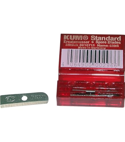 Kum Magnesium Ellipse 1-Hole Pencil Sharpeners - 2 Pack High Carbon Steel Blades