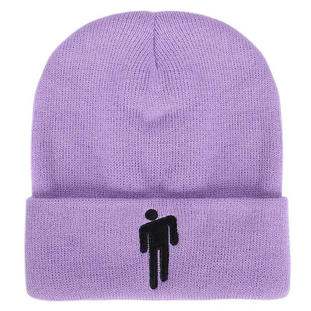 Purple billie eilish beanie Clearance