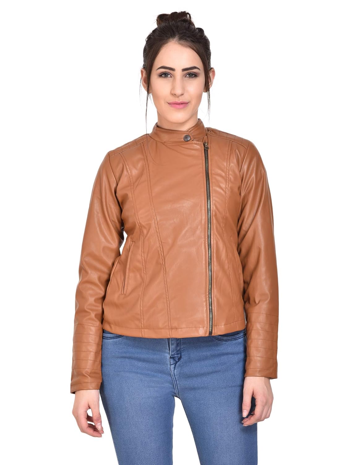 ad & av womens fullsleeve jacket 902_womens_jket_hd_blue_aa