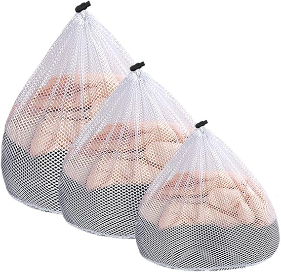 Meowoo Bolsa de Malla con Cordón Bolso de Ropa Bolsa de Lavandería