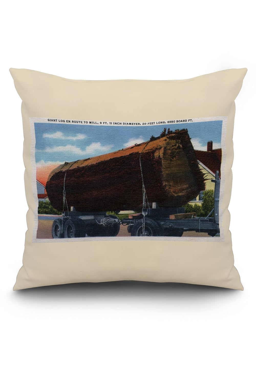 Amazon Com Seattle Washington Giant Log En Route To Mill