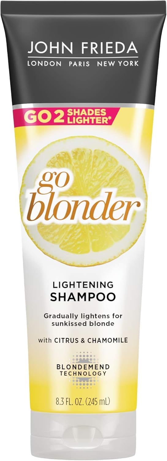 John Frieda Sheer Blonde Go Blonder Lightening Shampoo, 8.3 Ounces