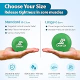 Beenax Lacrosse & Spiky Massage Ball Set for Trigger Point Myofascial Release view 2