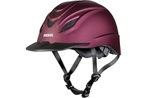 Troxel Intrepid Saddle Horse Riding Helmet, Low-Profile Adjustable Design, Safety Horseback Riding Gear