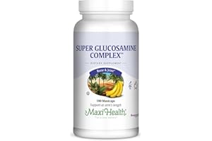 Maxi Health Super Glucosamine Complex - Joint Formula - with MSM - 180 Capsules - Kosher