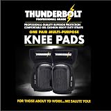 Thunderbolt Black Diamond Knee Pads Gel Double Gel Kevlar Stitching view 9