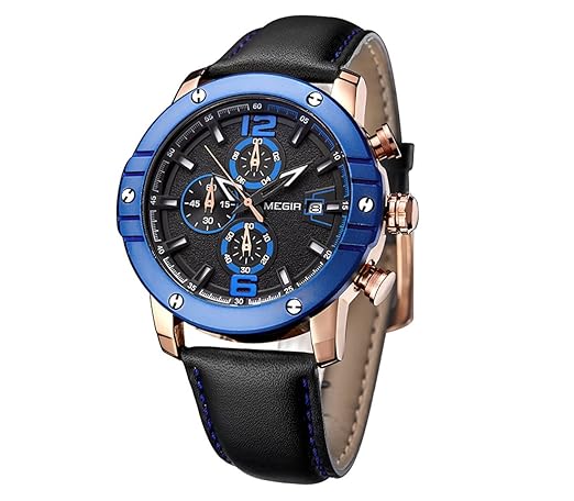 Blue Blood Luxury Chronograph Mens Watch(2046G)