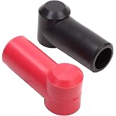 Fastronix 3/8" Stud Terminal Covers Red and Black