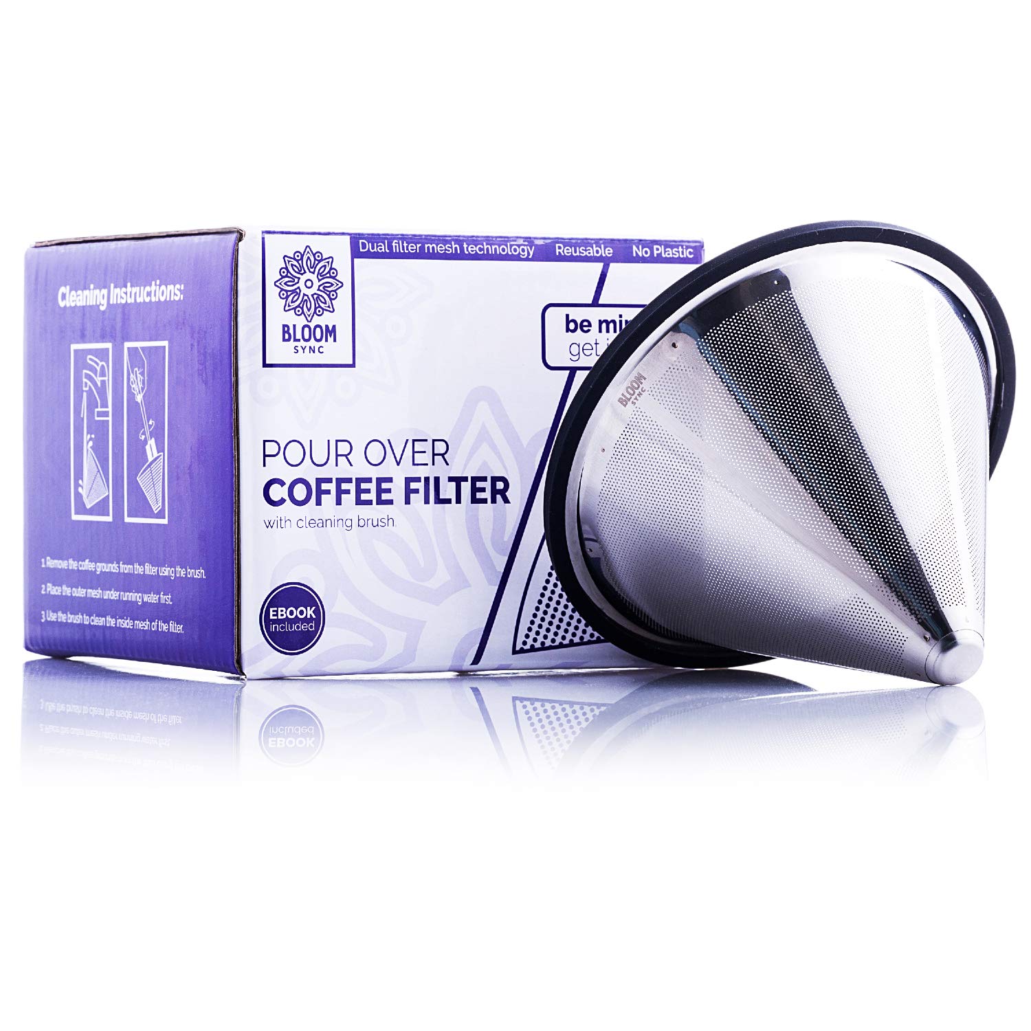 Stainless Steel Reusable Pour Over Coffee Filter Zambia Ubuy