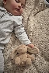 Mamas & Papas Welcome to the World Bunny Beanie Toy view 4