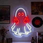Ghost Neon Sign Led Neon Lights Signs for Wall Decor USB Powered Led for Room Decoration Home Bar Game Room Party Decor