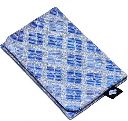 Amazon Ortensia オルテンシア 二つ折り パスケース 定期入れ 紫陽花 花柄 和柄 日本製 京都 西陣織 薄型 スリム レディース 女性 シルク100 のオリジナル帯地を使用 Ortensia 定期入れ