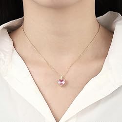October Birthstone Necklace for Women 14K Gold