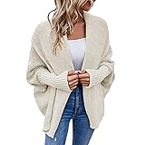 ADJHDFH Cardigan For Women Short Sleeve Chunky