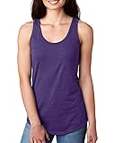 Next Level 1533 Ideal Racerback Tank Purple Rush