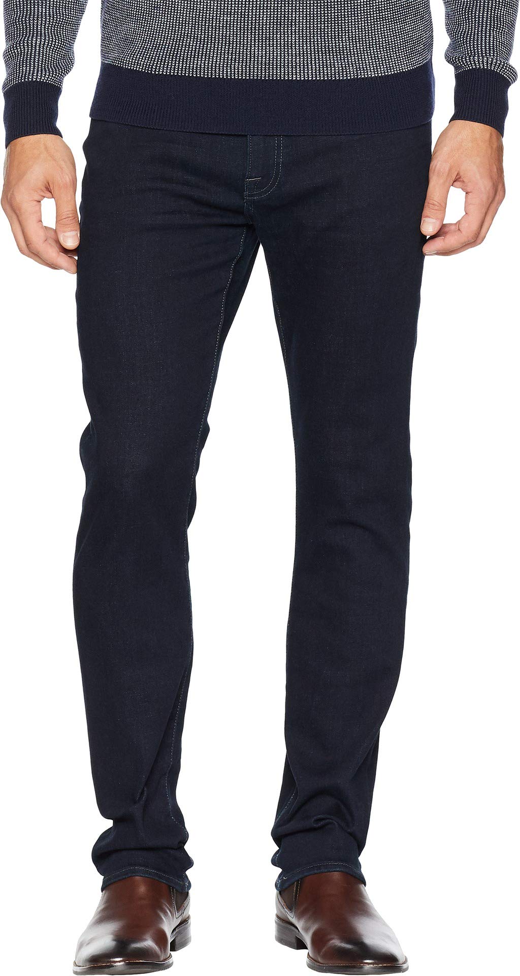 Lucky Brand Men's 410 Athletic Straight Jean, Stone Hollow Image