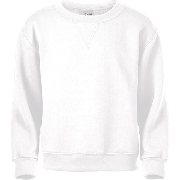 Gildan Heavy Blend youth crew neck sweatshirt White XS at Amazon