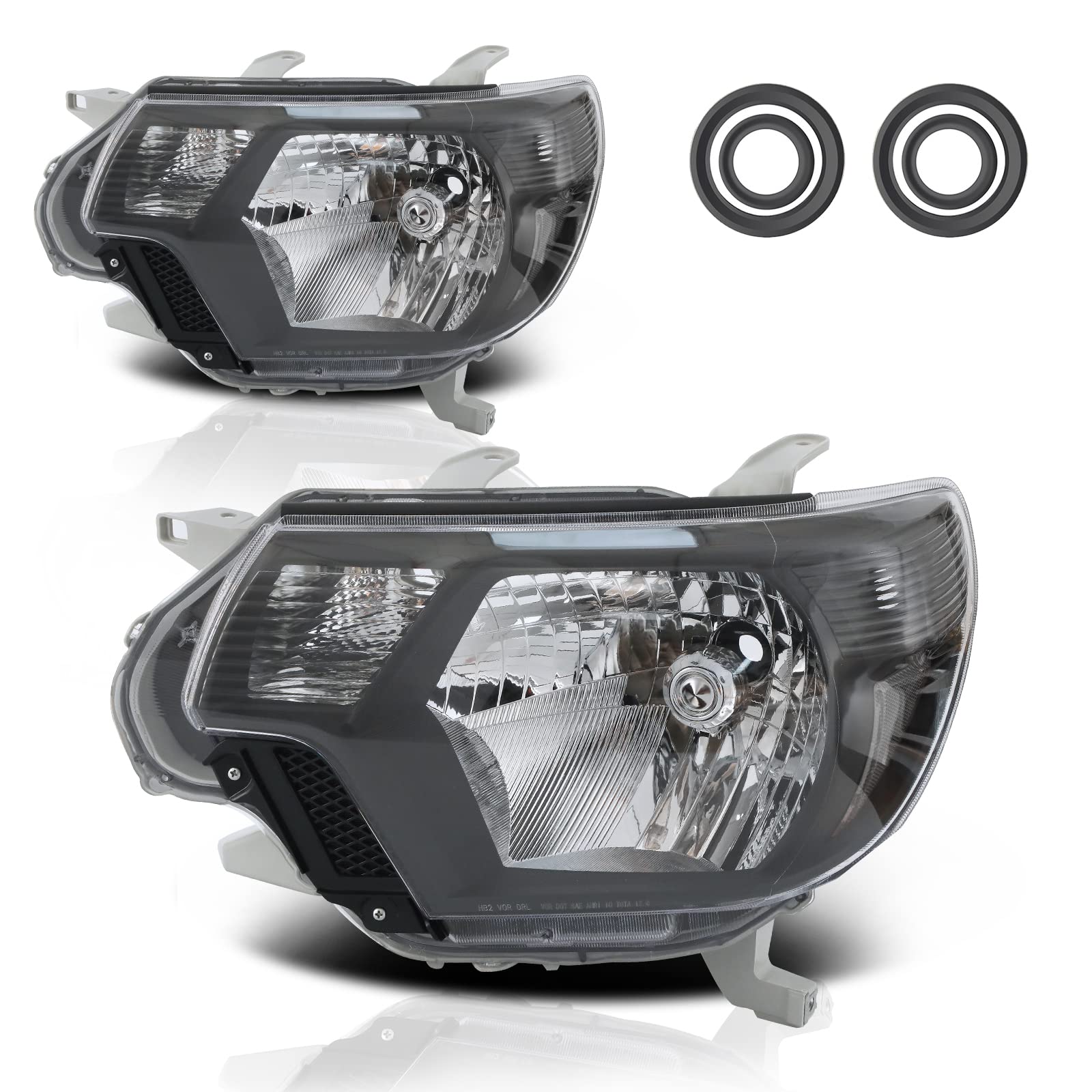 Dreenfl Anti-misting Headlight Assemblies Fit For