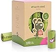 Earth Rated Dog Poop Bags, Extra Thick and Strong Poop Bags for Dogs, Guaranteed Leak-proof, 15 Doggy Bags Per Roll, Each Dog Poop Bag Measures 9 x 13 Inches