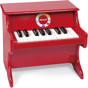 piano madera juguete