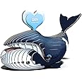 Eugy Bowhead Whale 3D Puzzle, 31 Piece Eco-Friendly Educational Toy Puzzles for Boys, Girls & Kids Ages 6+