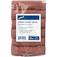 JorVet Brown Cling Gauze | 100% Cotton, Soft & Breathable for Wound Care, Pet Dressings & Medical Use | Comfortable, and Ideal for Healing & Recovery | Brown | 12 Rolls & 6” x 5 Yards