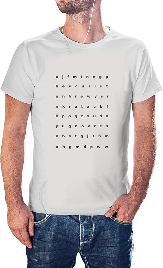 Amazon Com Egd Alphabet Soup T Shirt Cool Modern Tees J714 Clothing
