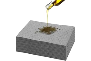 Gachiwar Oil Absorbent Pads, Drip & Spill Universal Pads, Reusable Spill Control, Absorbing Heavy Weight Oil-Only Absorbent M