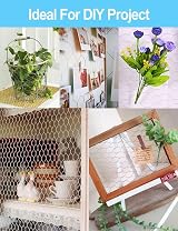 TOYPOPOR Chicken Wire Netting 40cm x 5m Galvanized Garden Fence Hex Mesh view 4
