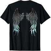 Tshirt Angel Wings Back Print T-Shirt