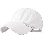 Baseball Cap for Men Women Vintage Distressed Golf Dad Hat Adjustable Washed Cotton Baseball Hat Unisex