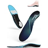 Plantar Fasciitis Relief Insoles, QBK Insoles for Standing All Day, Say Goodbye to High Arches, Flat Feet, and Plantar Fasciitis, Suitable for Both Men and Women for Work and Daily Use, S