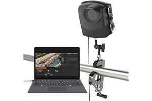 Brinno BCC2000 Plus Construction Time Lapse Camera Bundle - Includes: Full HD TLC2000 1080p Security Camera, 32-ft Extender for Laptop, Clamp Mount & Waterproof - 1 Year Battery