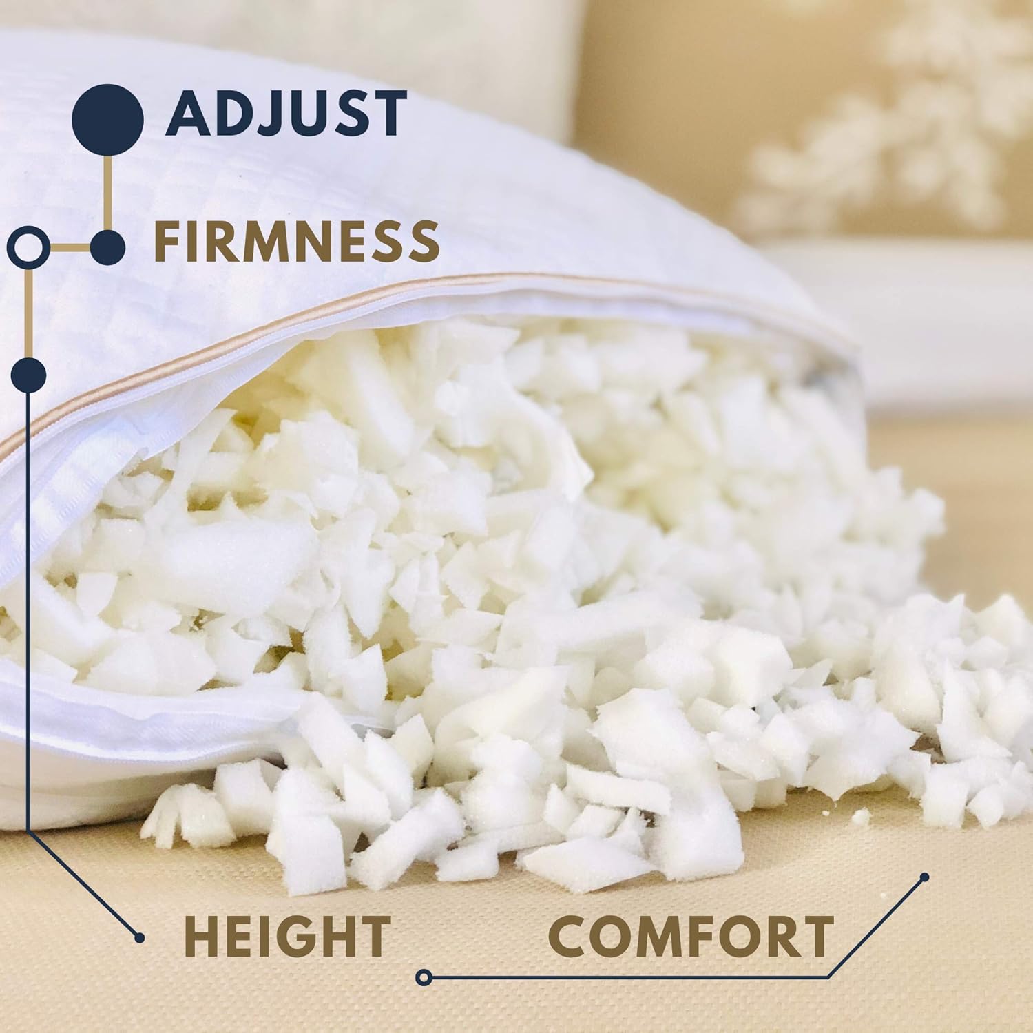 royal therapy memory foam pillow